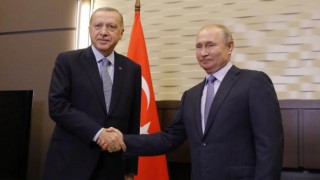 Cumhurbaşkanı Erdoğan Putin'le görüştü