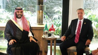 Cumhurbaşkanı Erdoğan, G20 Liderler Zirvesi'nde Suudi Arabistan Veliaht Prensi Bin Selman ile görüştü