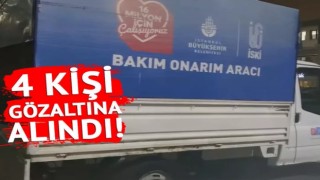 İBB'nin kamyonetinde kilolarca esrar ele geçirildi!