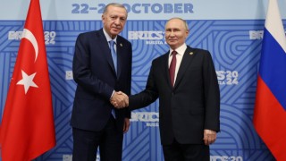 Cumhurbaşkanı Erdoğan, Putin ile görüştü